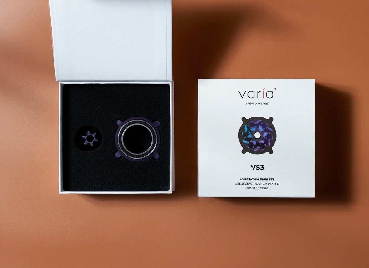 Varia VS3 Bundle: Grinder Generation 1 + Hypernova/Supernova Burr Set