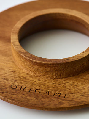 ORIGAMI Dripper Wooden Holder