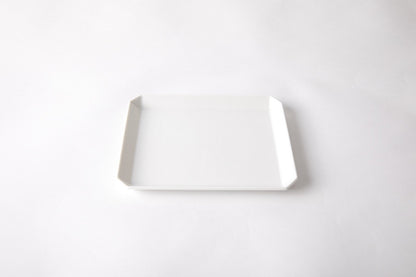 1616/Arita TY Series White Mug 1616 / Arita Square Plate 165 White 