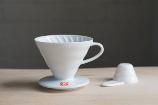 Hario V60 Dripper 02 Ceramic White Dripper Hario Hario V60 Dripper 02 Ceramic White 