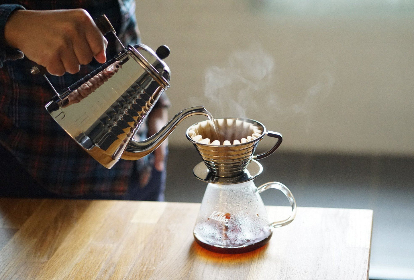 Kalita Wave #155 Stainless Steel Dripper Dripper Kalita