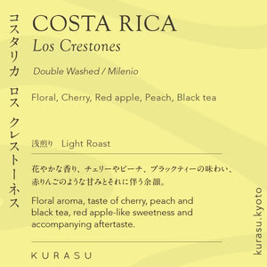 Kurasu Drip Coffee Bag -Costa Rica Los Crestones [Light roast]