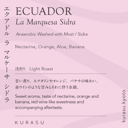 [Premium]Ecuador La Marquesa Sidra[Light roast]