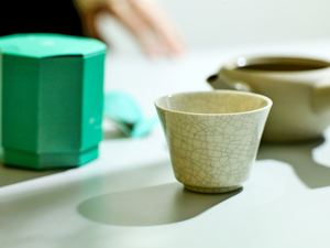 Nankei Pottery Tea Cup