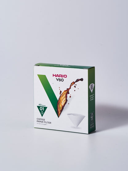 Hario V60 White Paper Filter 100 sheets