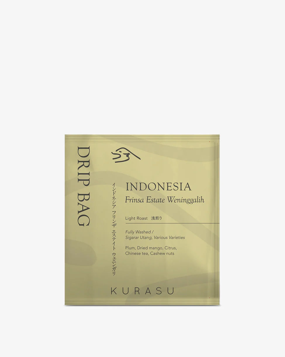 Photo of Kurasu Drip Coffee Bag - Indonesia Frinsa Estate Weninggalih [Light roast]