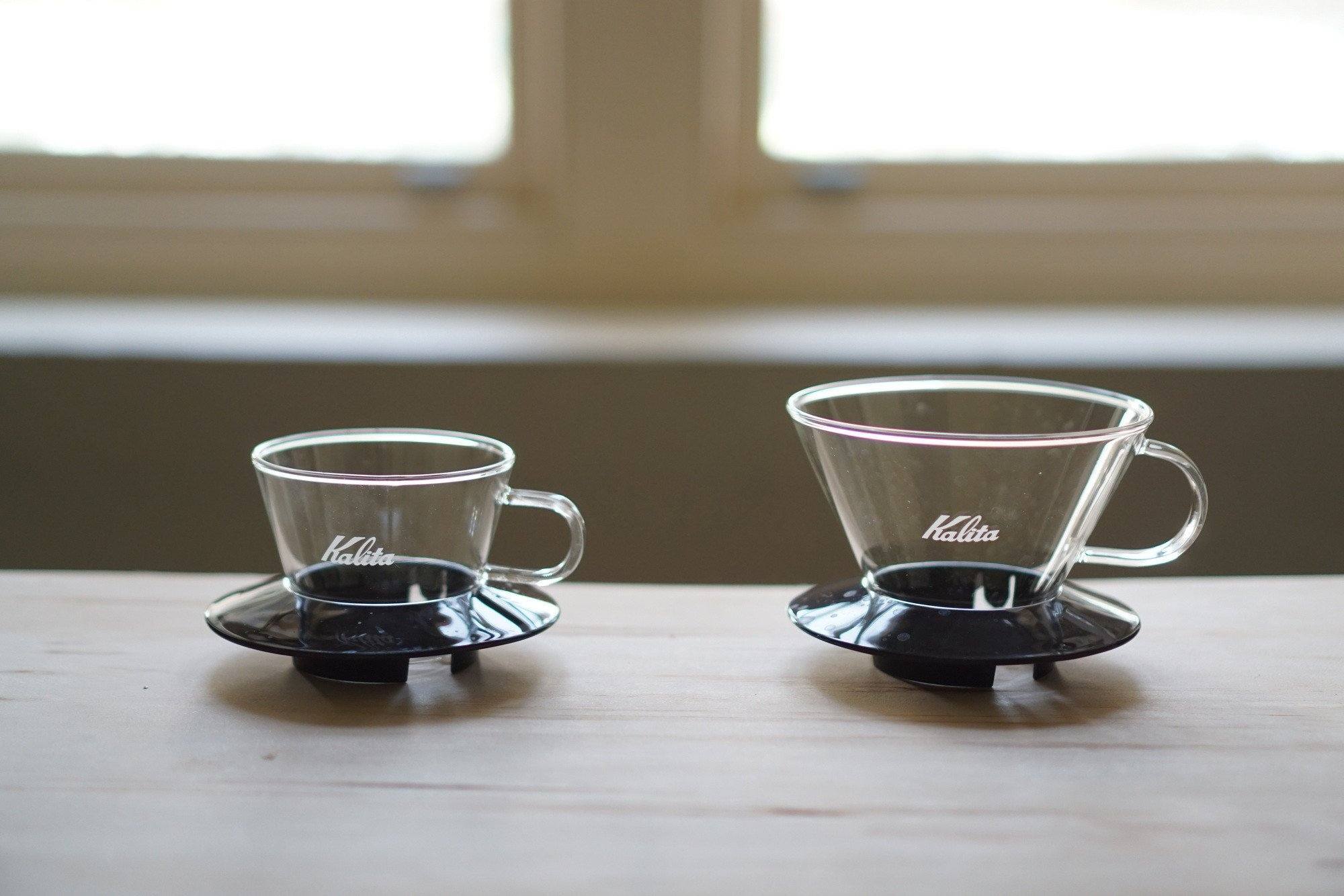 Kalita Wave #185 Glass Dripper Black Dripper Kalita 
