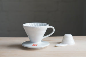 Hario V60 Dripper 01 Ceramic White Dripper Hario Hario V60 Dripper 01 Ceramic White 