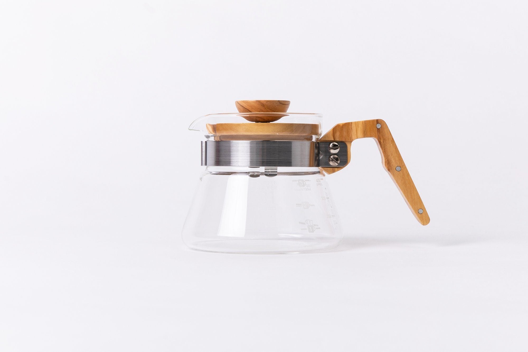 Hario Coffee Server - Olive Wood Handle 400ml Server Hario 