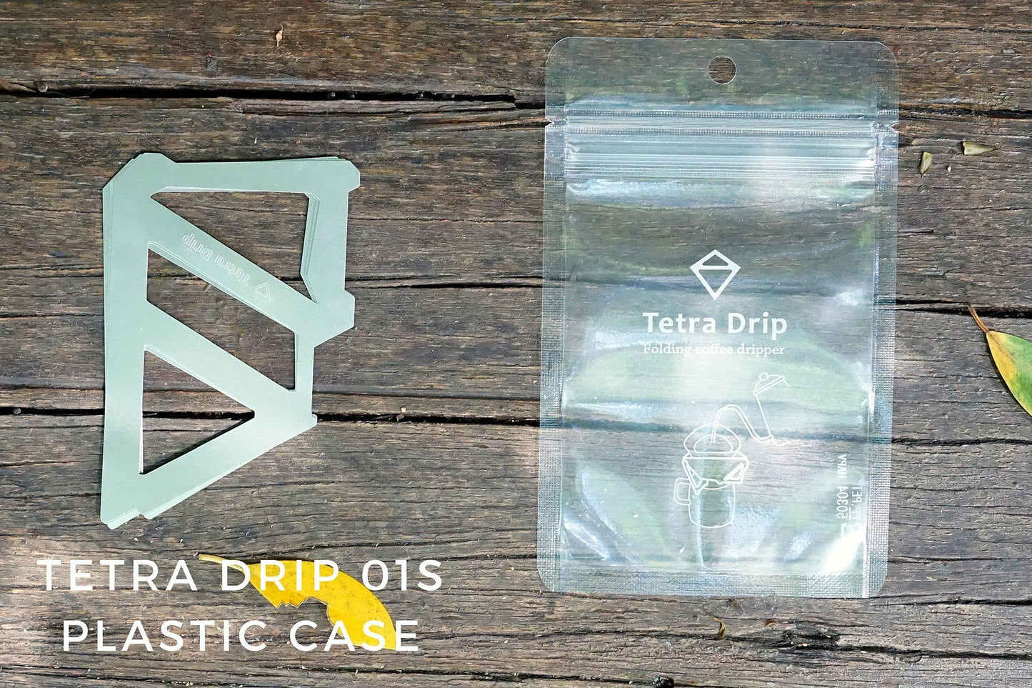 Munieq Tetra Dripper 01 Stainless Dripper Munieq Tetra Drip 01S Plastic Case 